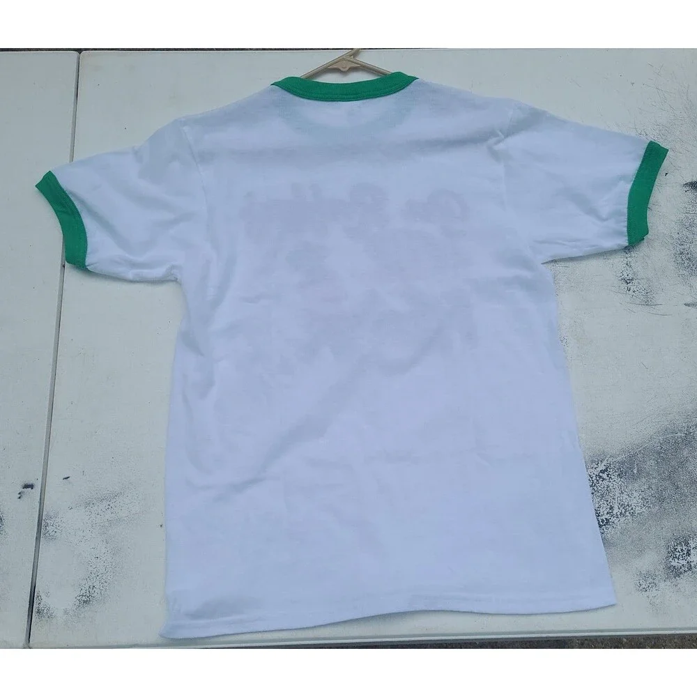Vtg Pa Raffas Pizza Ringer t-shirt - Picture 3 of 8